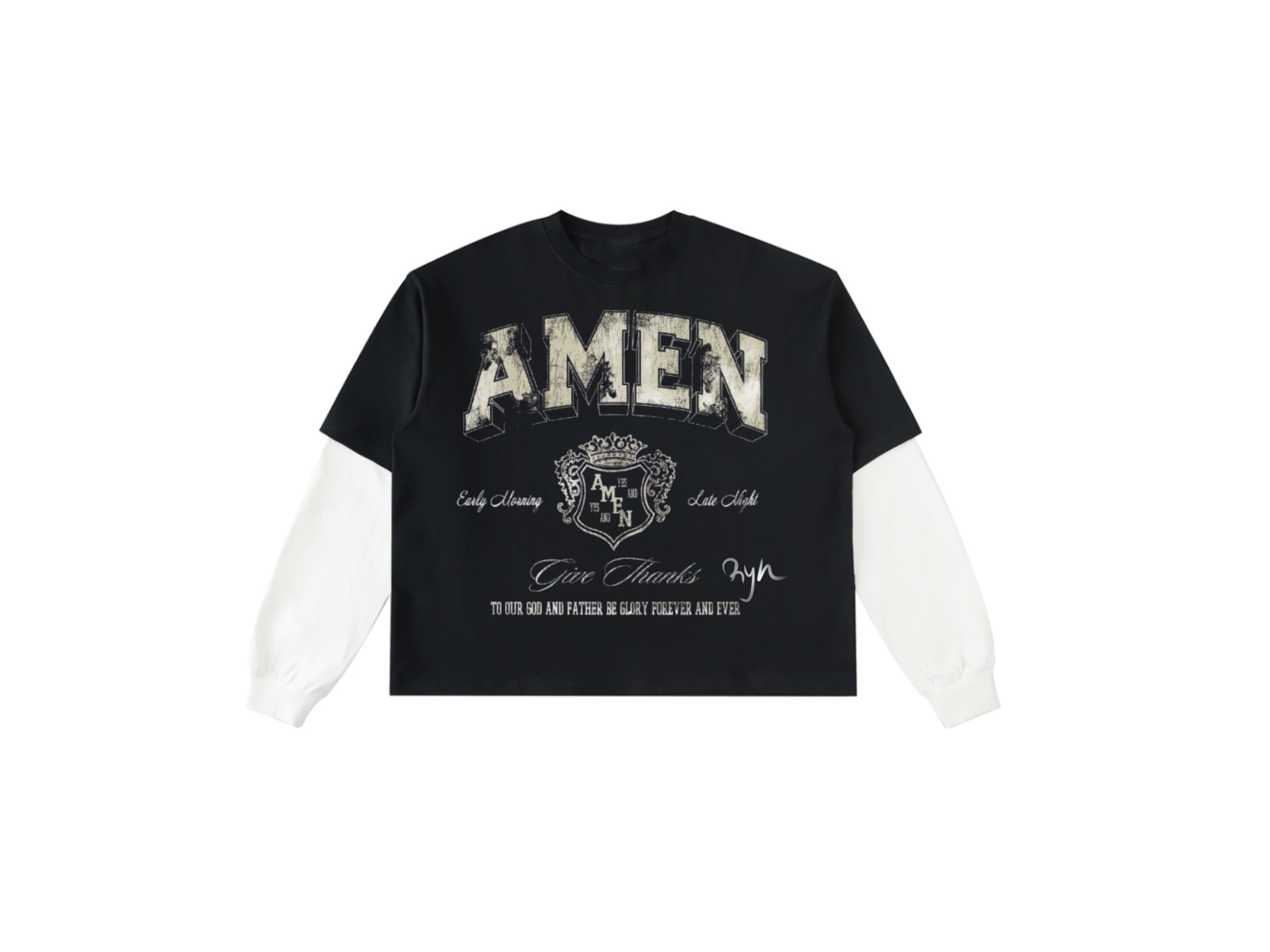 Say Amen long sleeved shirt